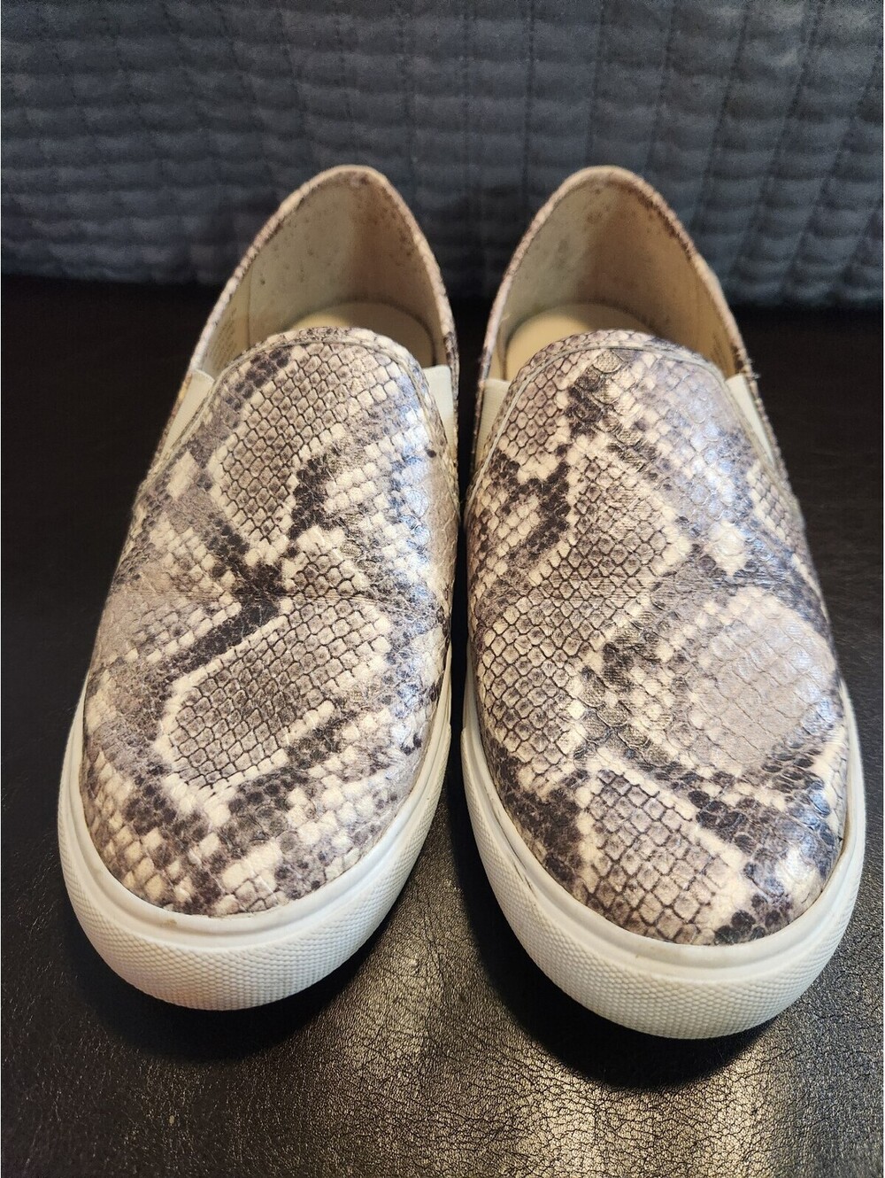 Steve Madden Safary snakeskin print slip-on loafers - Size 8